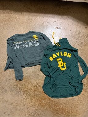 Russell Athletic Green Baylor Bears Sweatshirt & Hoodie Set